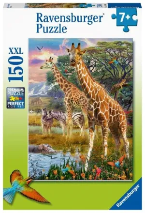 Ravensburger Giraffes in Africa Puzzle 150pc