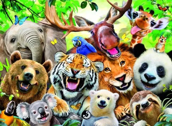 Ravensburger Wild Animal Selfie 300pc