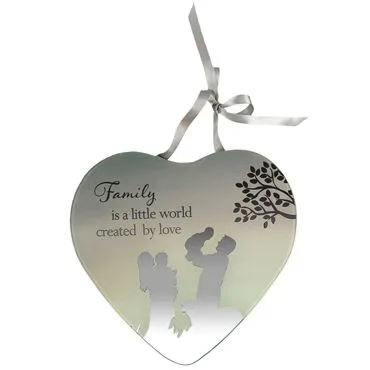 Reflections of the Heart Love Mirror Plaque