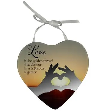 Reflections of the Heart Love Mirror Plaque