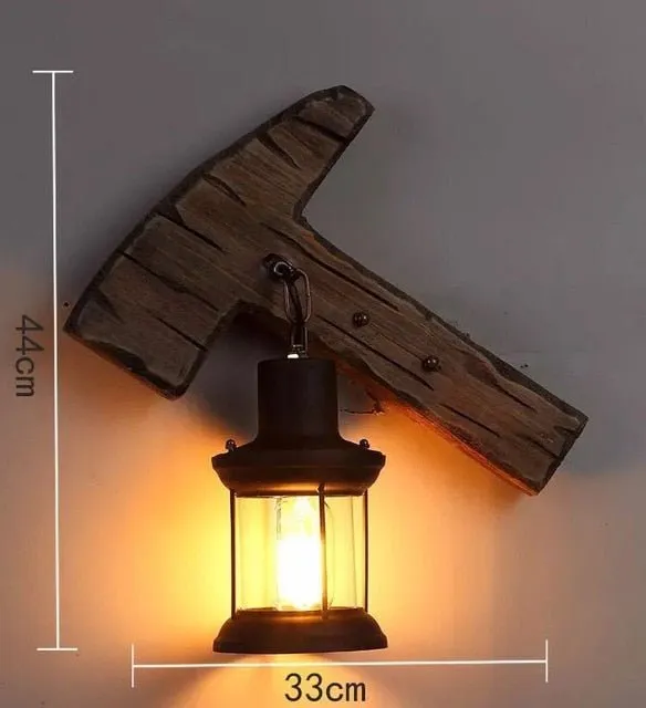 Retro LED Wall Sconce - Outdoor Wall Lantern