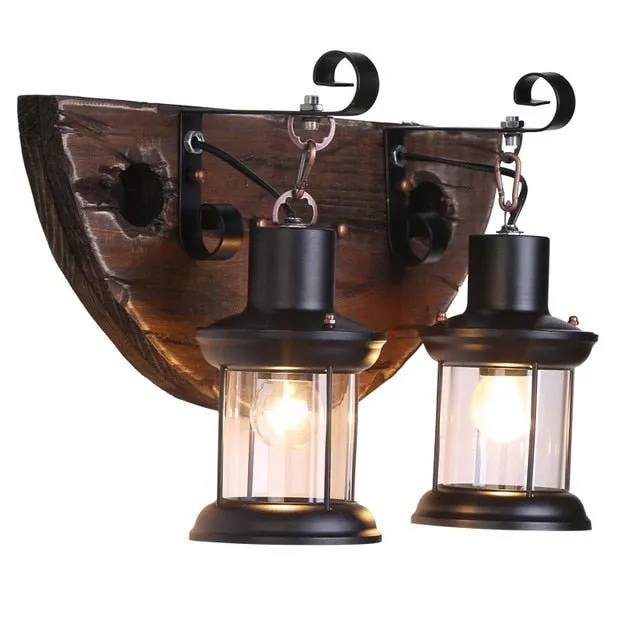 Retro LED Wall Sconce - Outdoor Wall Lantern