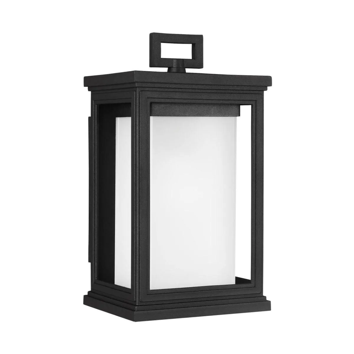 Roscoe 12 In. Outdoor Wall Sconce Black Finish