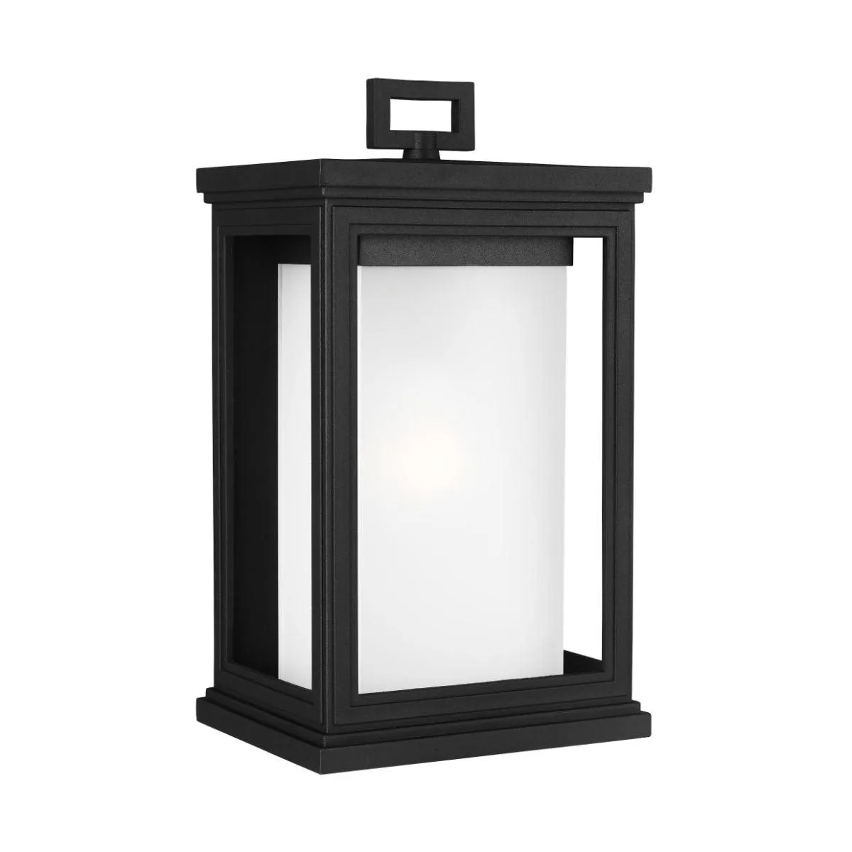 Roscoe 14 In. Outdoor Wall Sconce Black Finish