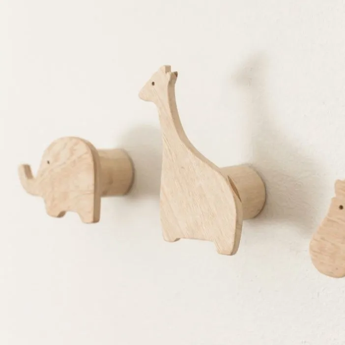 Safari Animal Wall Hooks