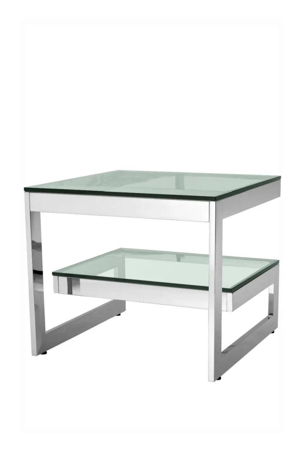 Steel 2-Layered Side Table | Eichholtz Gamma