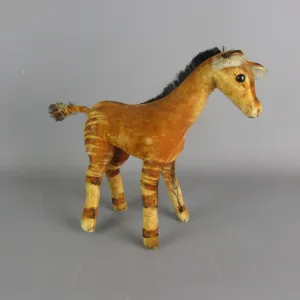 Steiff Stuffed Okapi Vintage Circa 1950-60's