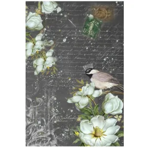 Summer Bird Decoupage Paper - Roycycled Treasures