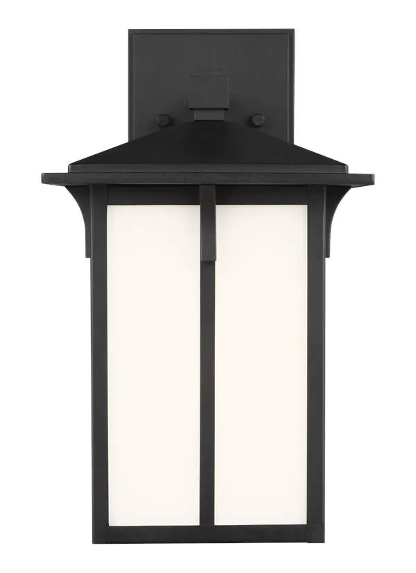 Tomek Collection - Small One Light Outdoor Wall Lantern | Finish: Black - 8552701-12