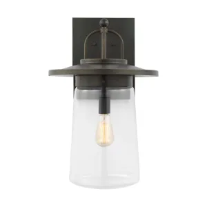 Tybee 22 In. Outdoor Wall Light Antique Bronze Finish