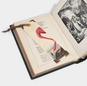 Vintage Bookmarks - Flamingo