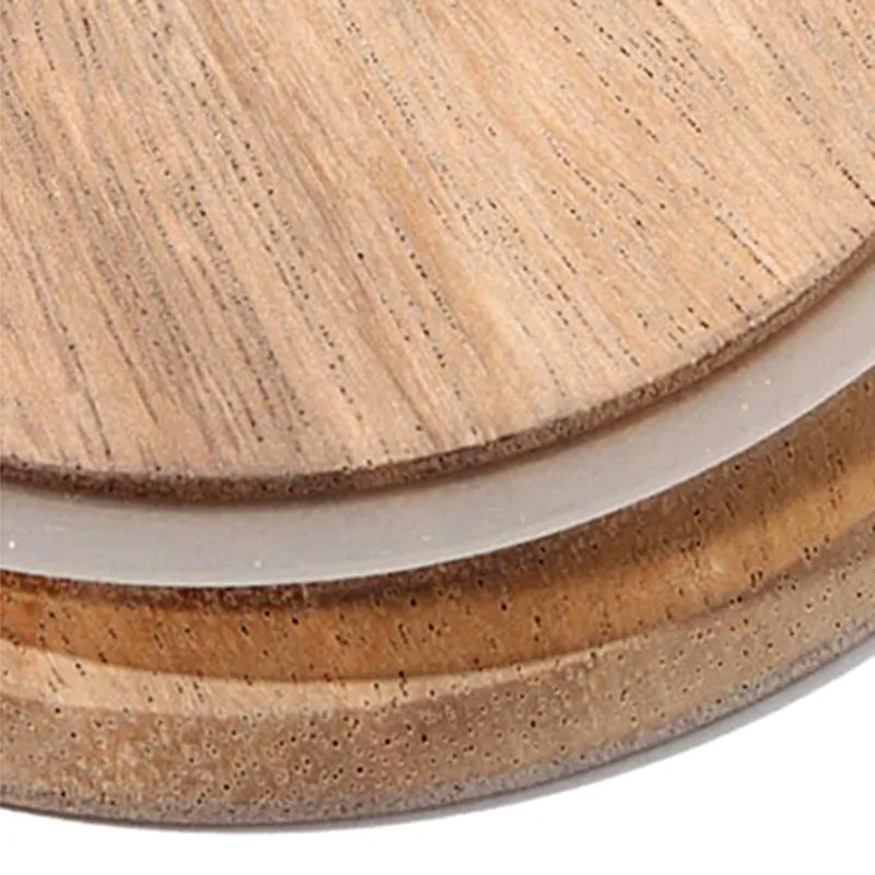 Wooden lids with Silicone Seal for WECK Jars